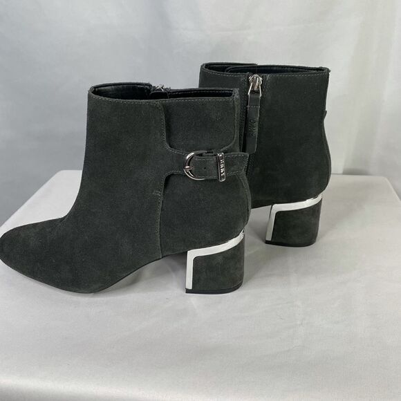 DKNY NWOT Corrie Suede Heeled Boot - Women’s 7 1/2 - Picture 4 of 9